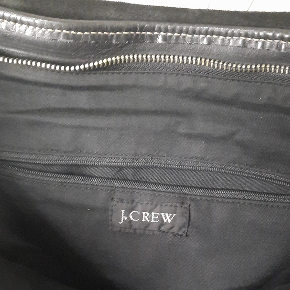J. Crew Black Suede Tote Bag - Picture 2 of 11